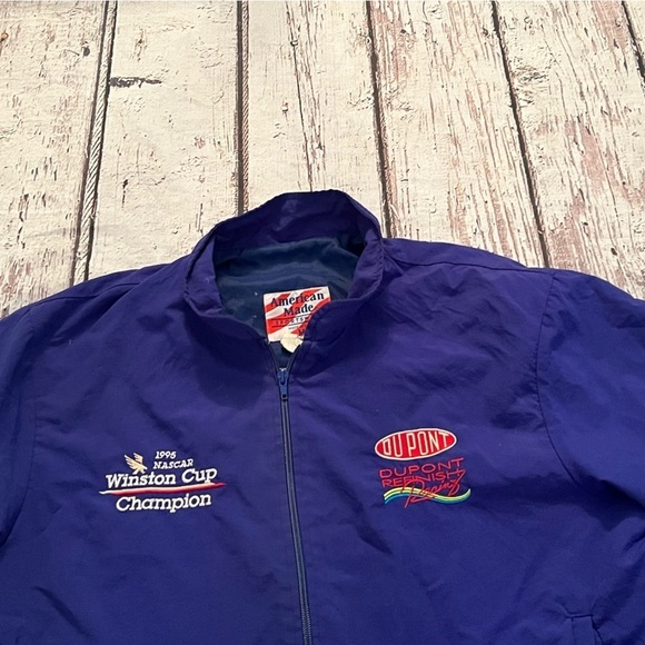 Vintage Jeff Gordon 1995 Winston Cup Champions Zip Up Jacket - Picture 3 of 9